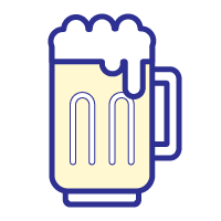 ビールのイラスト